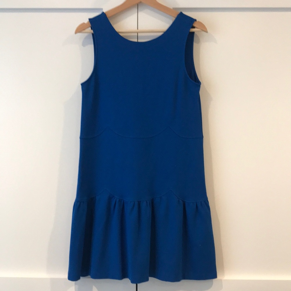 RED Valentino Tiered Blue Dress (Size L)